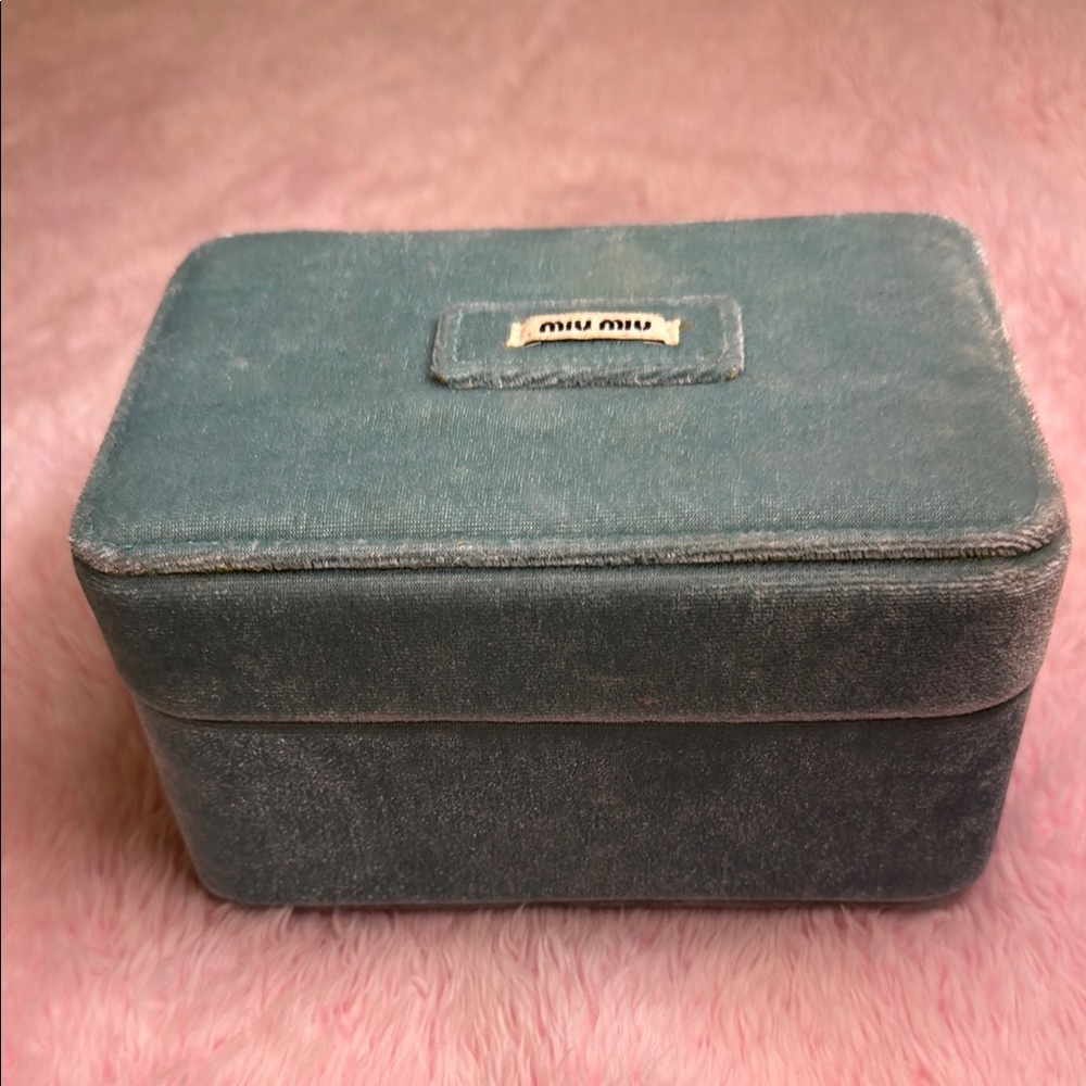 Miu Miu Velvet Jewelry Box